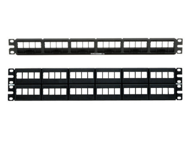 image - NetKey® Modular Patch Panels with Faceplates