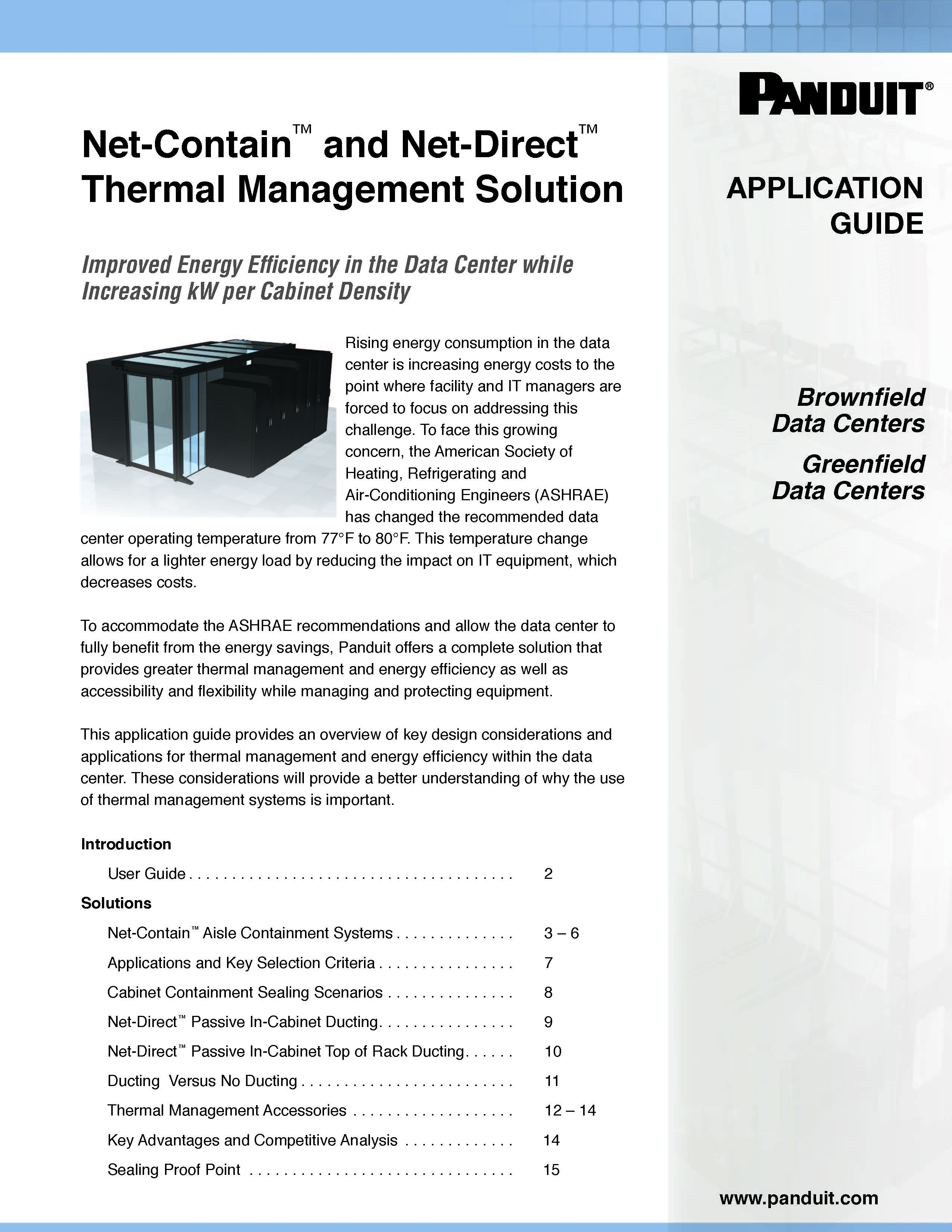 Net-Contain™ and Net-Direct™ Thermal Management Solution Application Guide